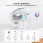 magnetische kabelhouder (set van 3)