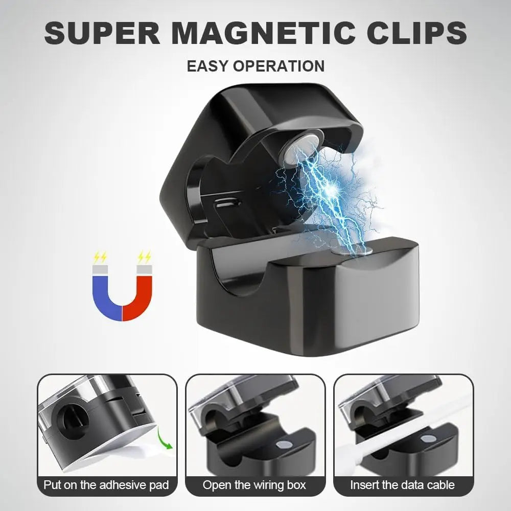 Support de câble magnétique (lot de 3)