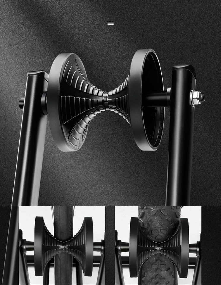Support vélo vertical pliable