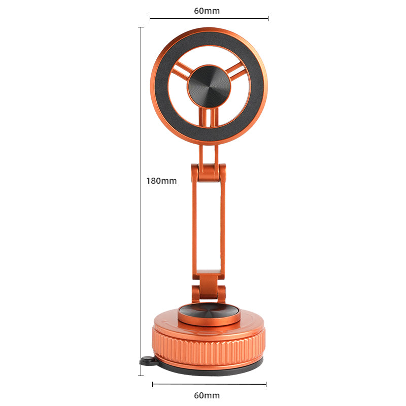 Support de téléphone magnétique avec ventouse en nano-gel