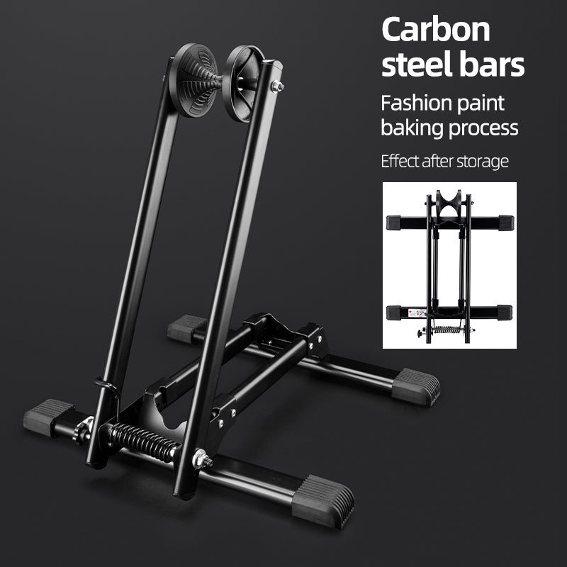 Support vélo vertical pliable